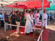 Stone laying ceremony of new project